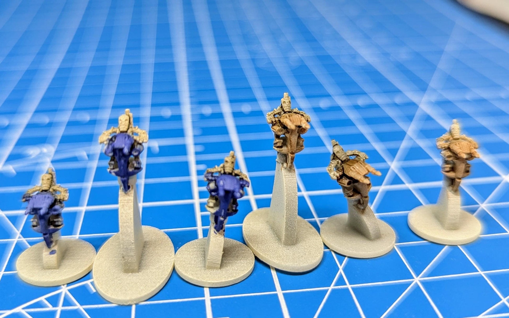 6mm Scale CIS STAP droid reconnaissance Platoon (6) for miniatures games