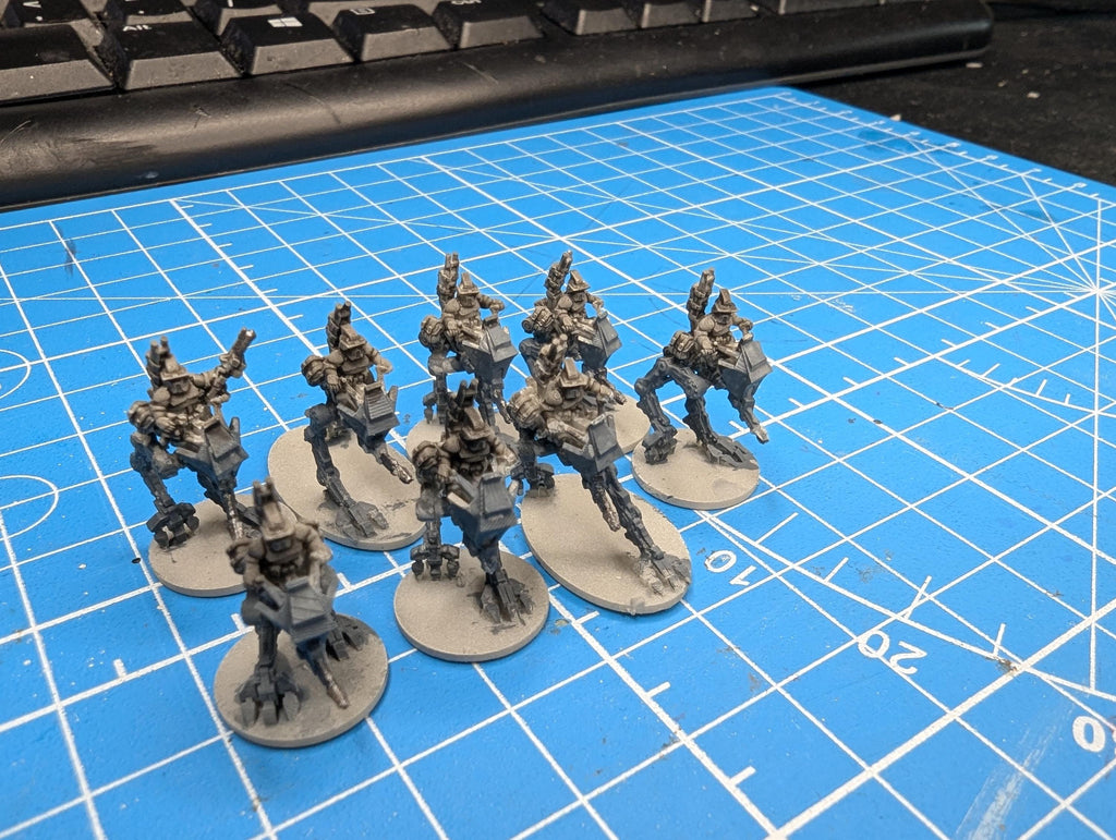 6mm Scale Republic ATRT reconnaissance Platoon (8) for miniatures games