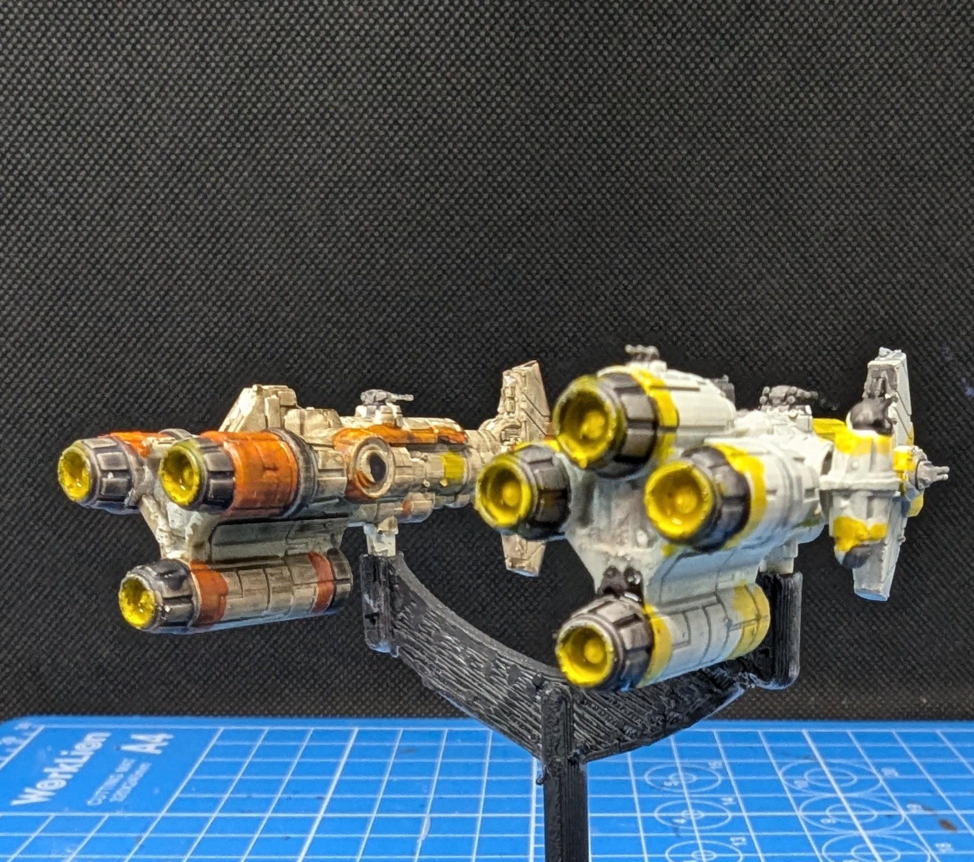 Rebel Sphyrna-Class Hammerhead Corvette for Star Wars Armada or miniatures games 54mm