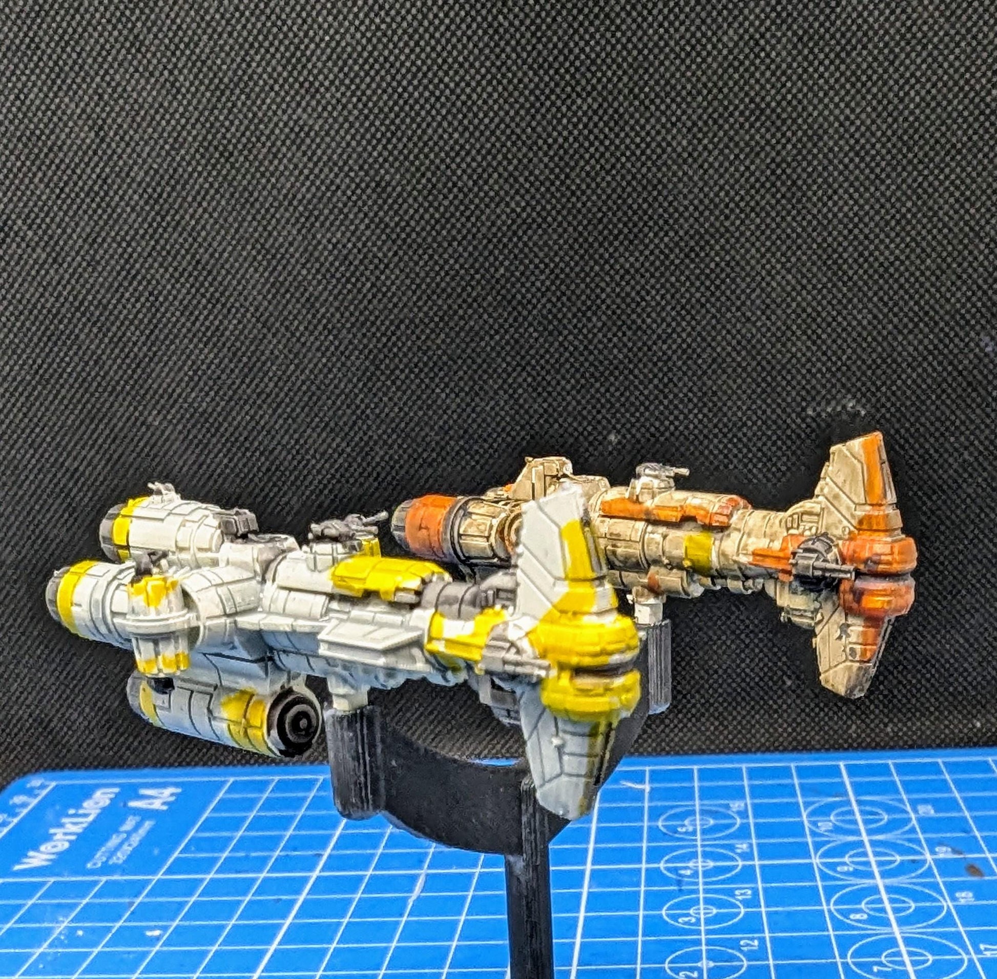 Rebel Sphyrna-Class Hammerhead Corvette for Star Wars Armada scale games 54mm