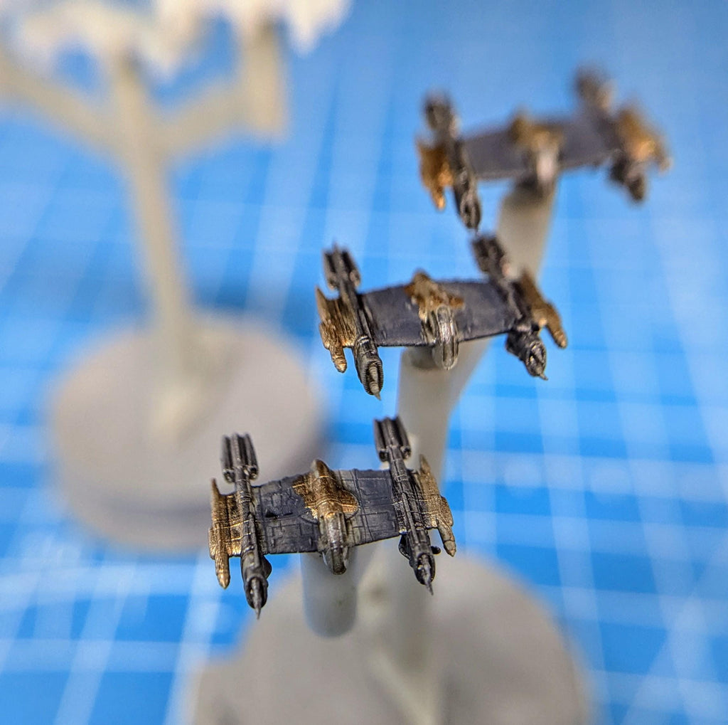 CIS Rogue-class Prorax-38 Starfighter squadron (6 fighters) for Star Wars Armada