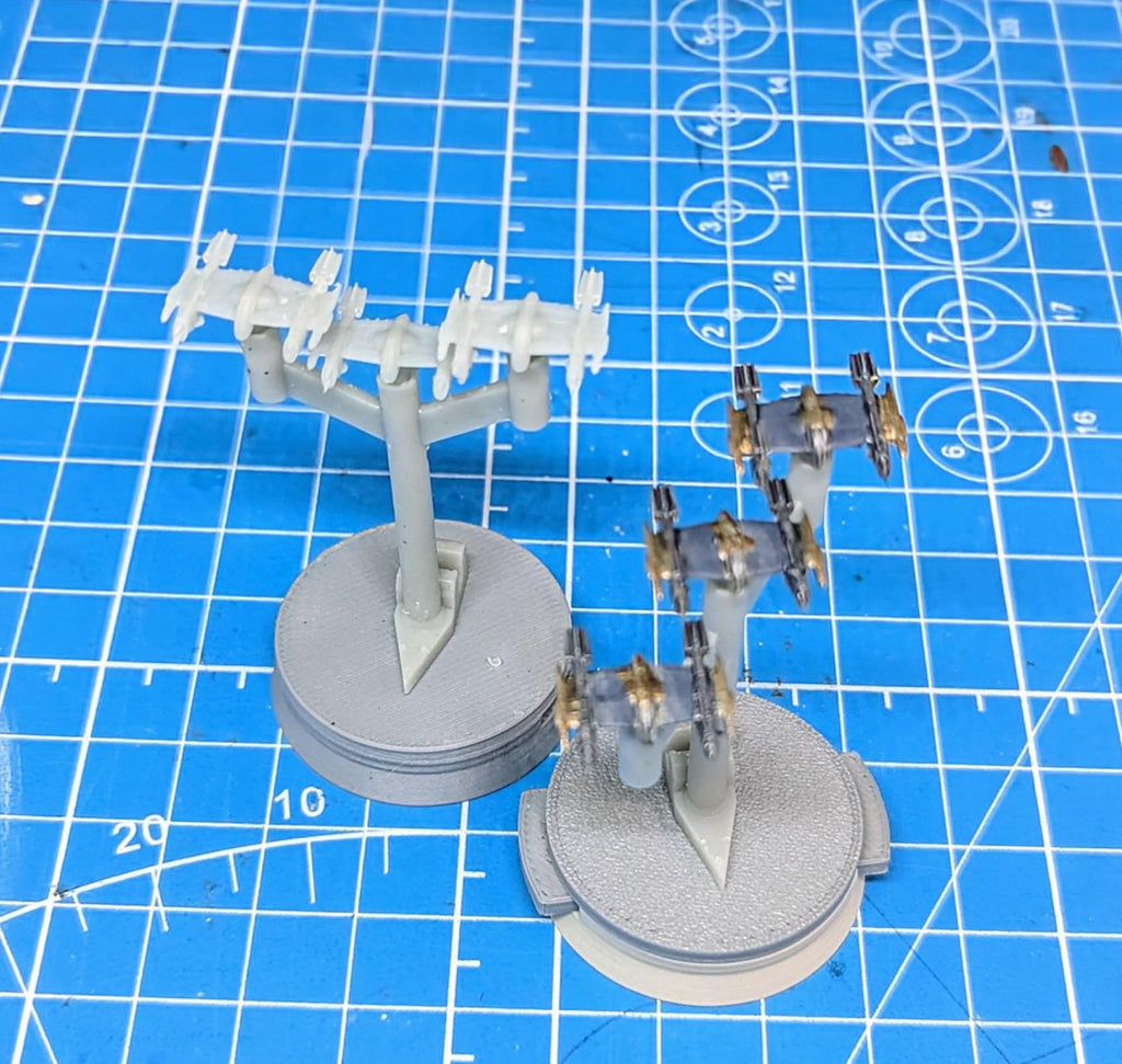 CIS Rogue-class Prorax-38 Starfighter squadron (6 fighters) for Star Wars Armada