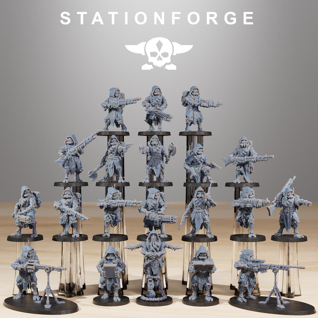 28mm scale Scavenger Rangers 20-man team from StationForge