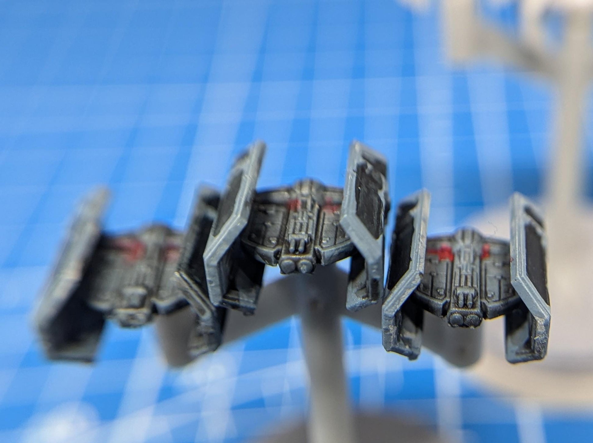 TIE Advanced X1 Starfighter Squadron (6) for Star wars armada or other miniatures games