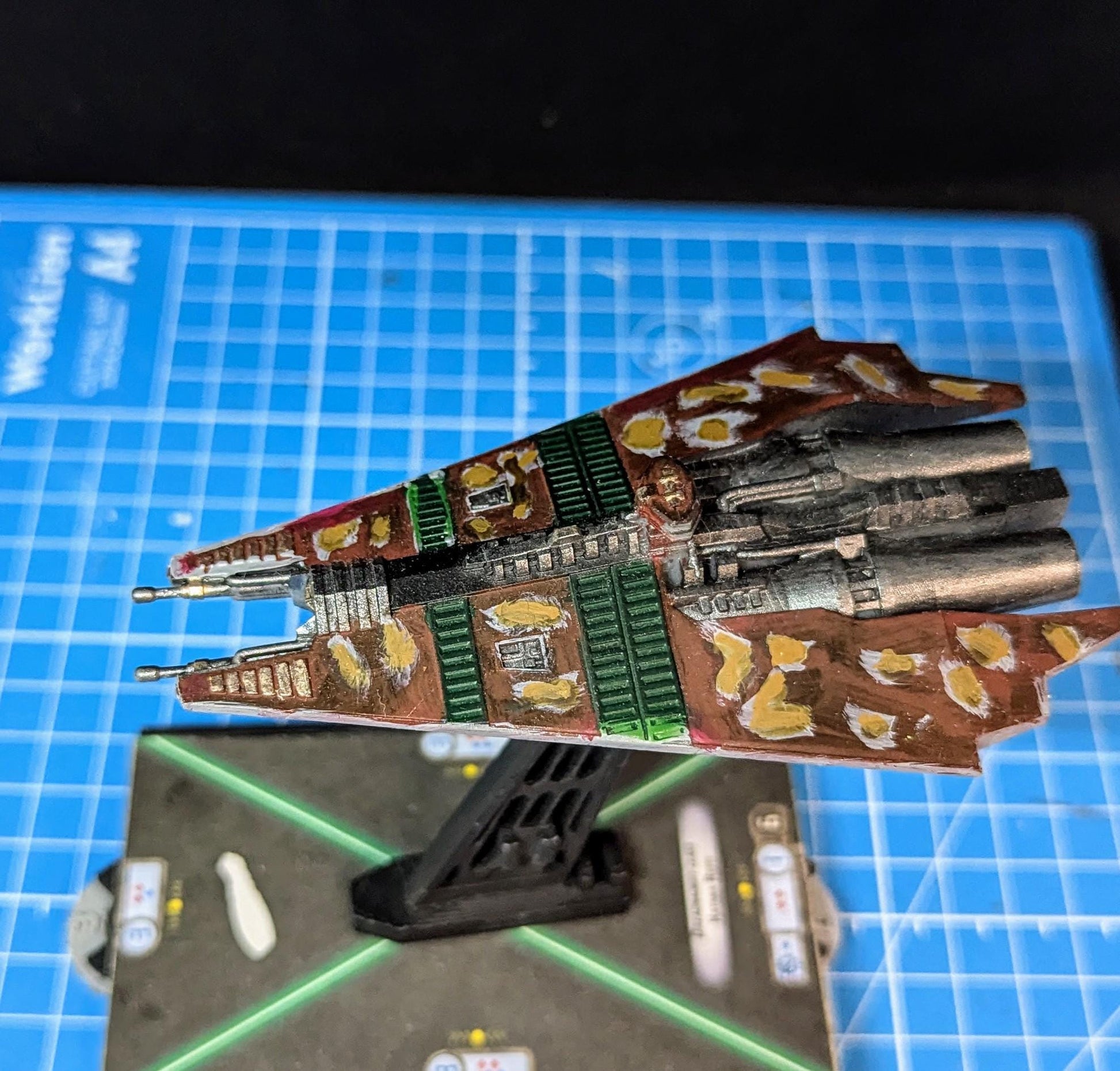Babylon 5 Narn T'Rakk Frigate, for Star Wars Armada scale games (110mm)