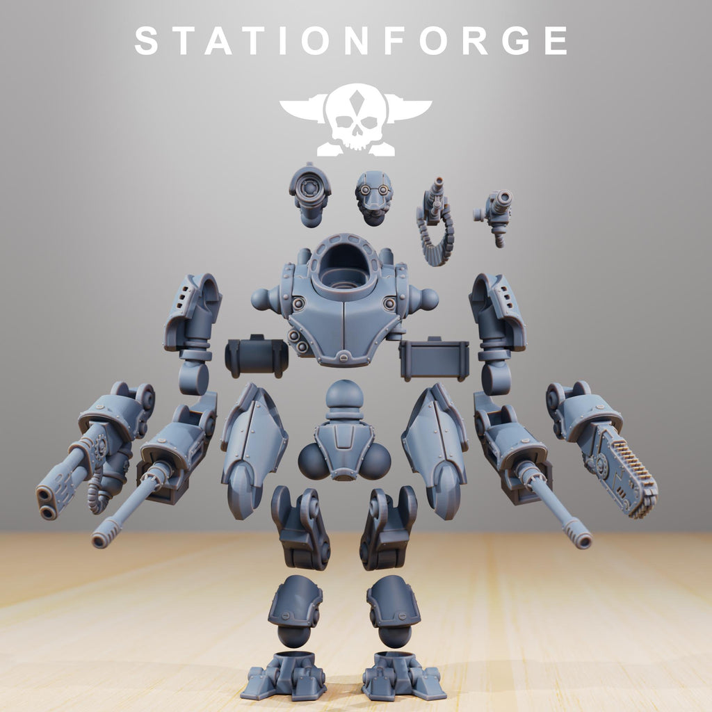 Scavenger Bracers Walkers from StationForge 32mm scale (2 Pack)