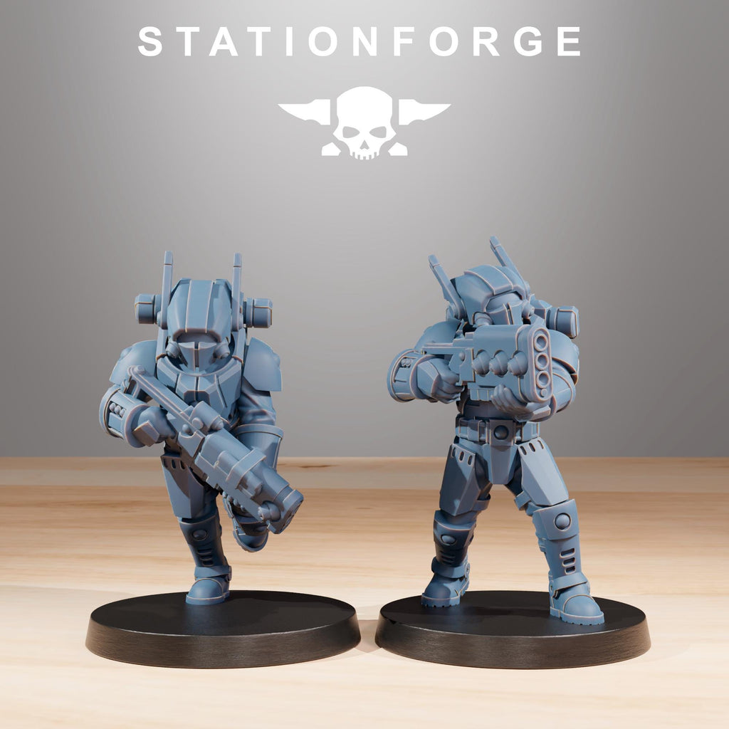 Tarion Clone Infatry pack from StationForge 32mm scale (10 Pack)