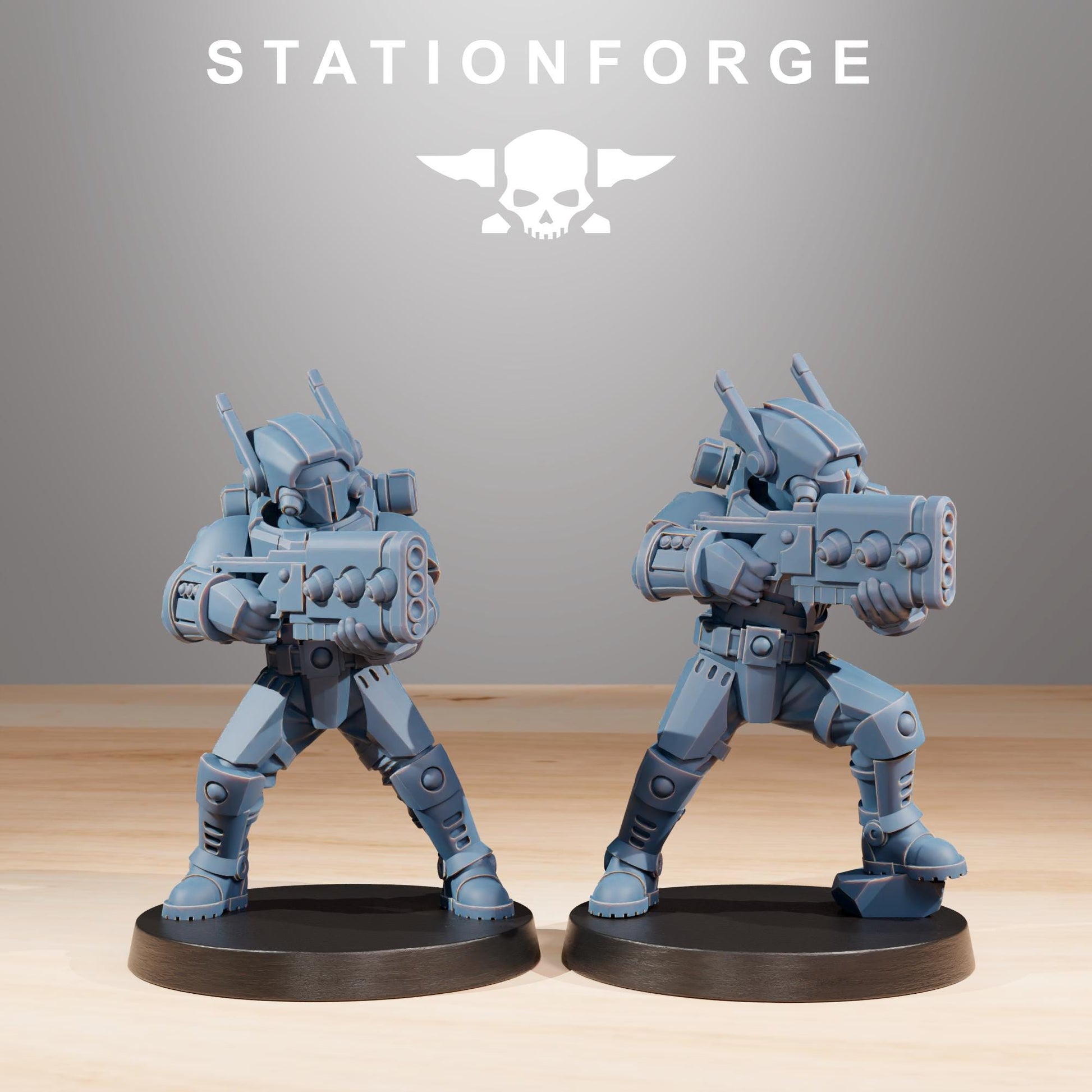 Tarion Clone Infatry pack from StationForge 32mm scale (10 Pack)
