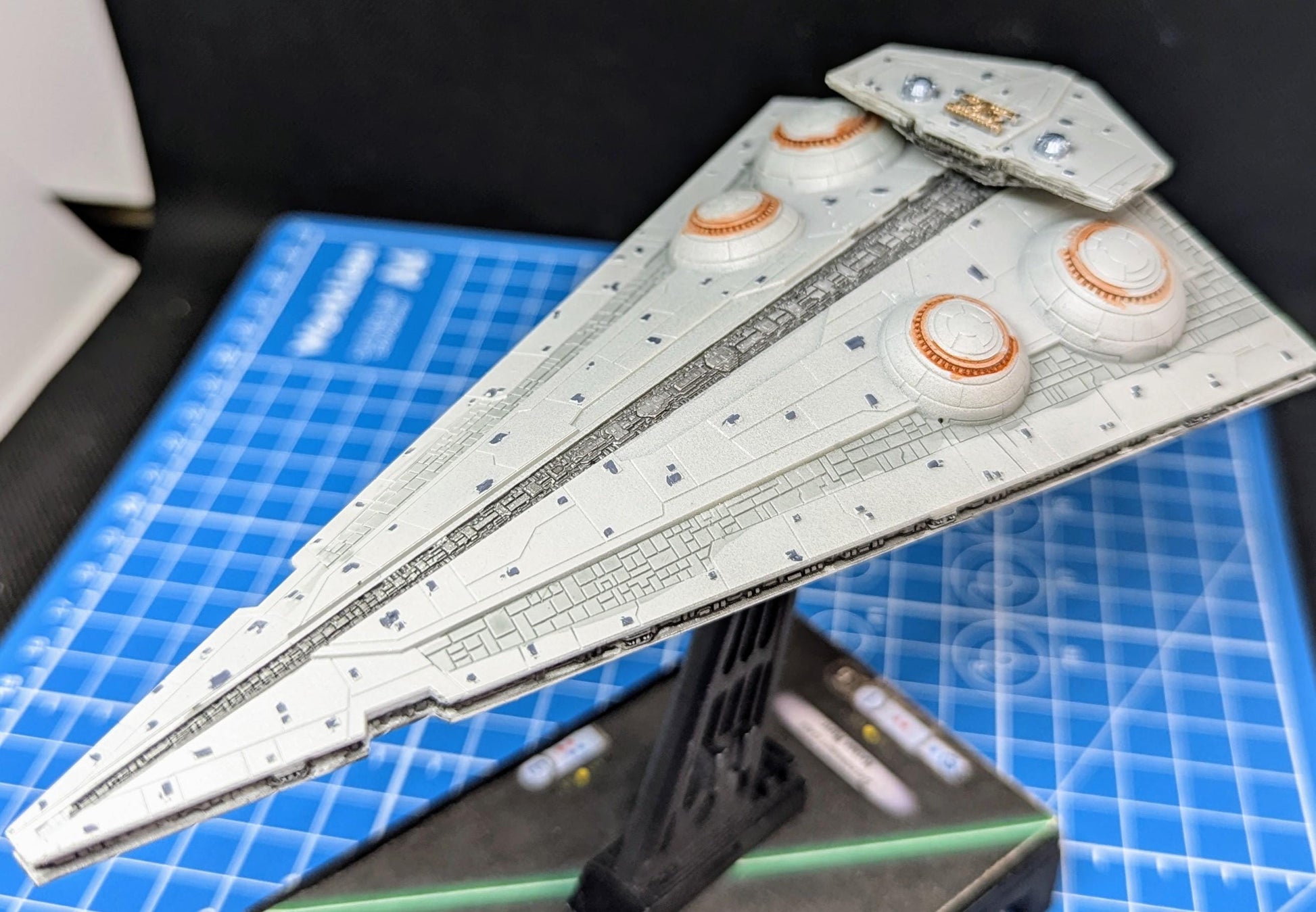 Imperial Interdictor Cruiser for Star wars Armada and other miniatures games 160mm