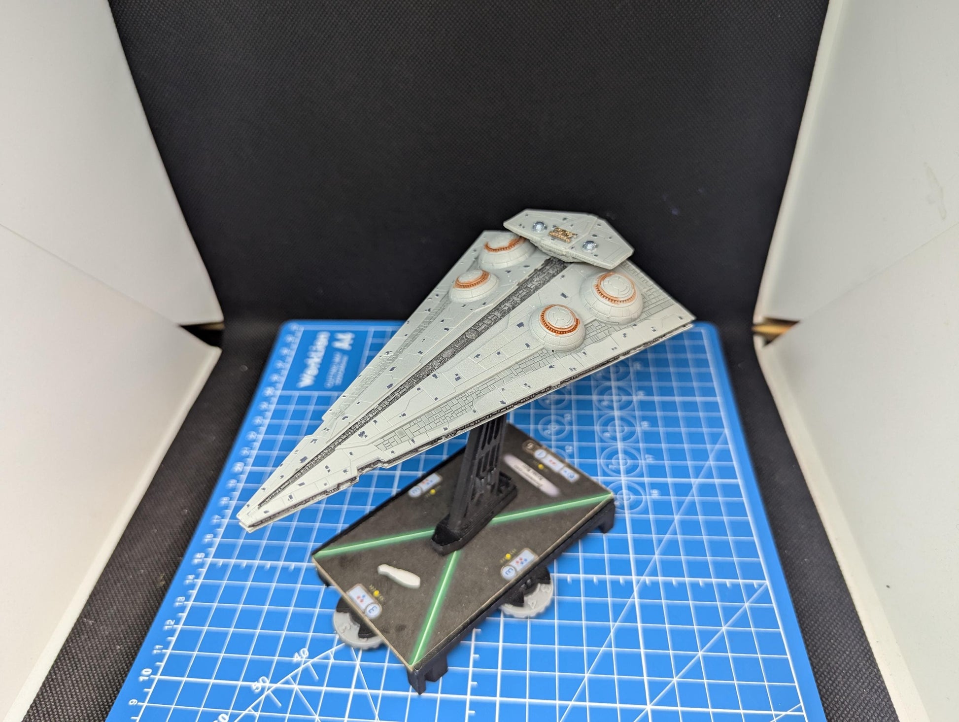 Imperial Interdictor Cruiser for Star wars Armada and other miniatures games 160mm