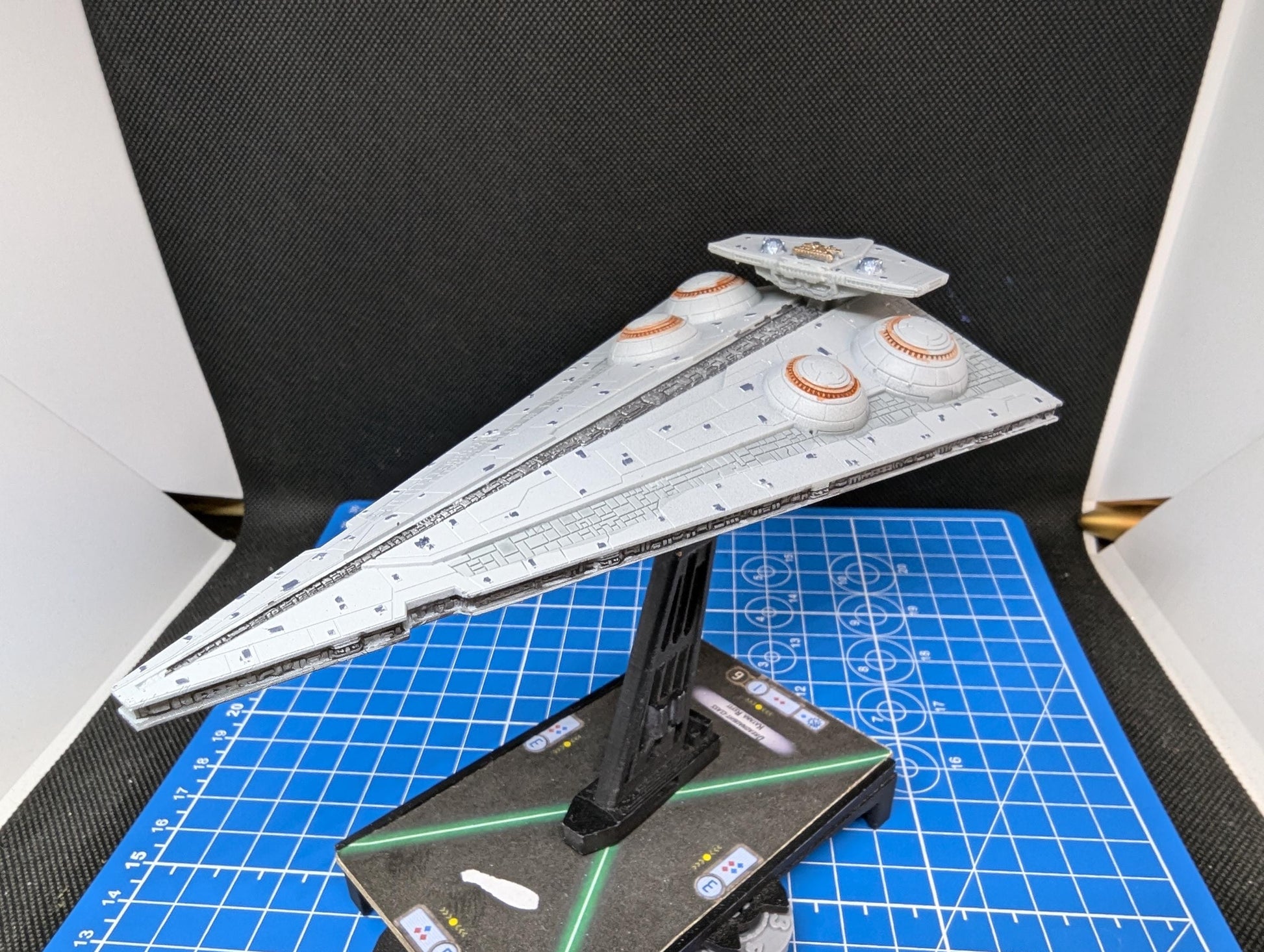 Imperial Interdictor Cruiser for Star wars Armada and other miniatures games 160mm