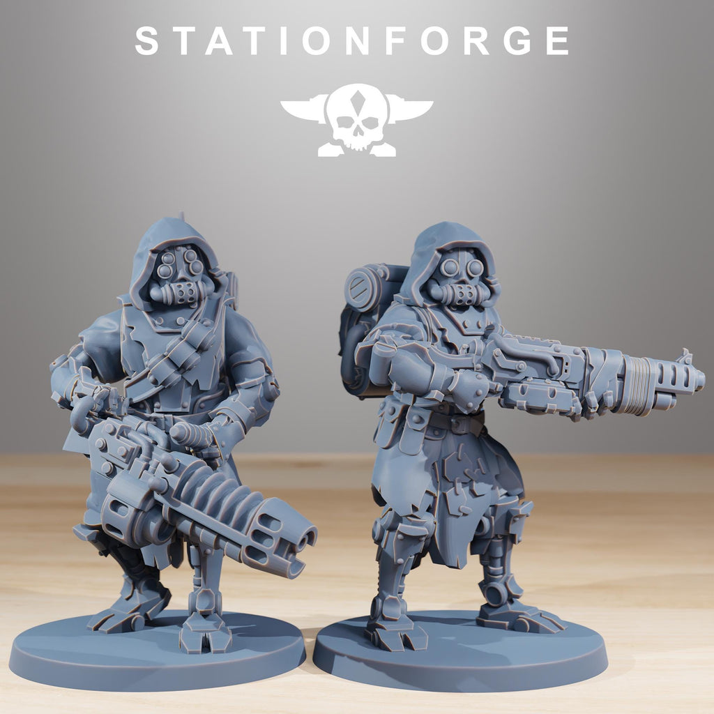 28mm scale Scavenger Rangers 20-man team from StationForge