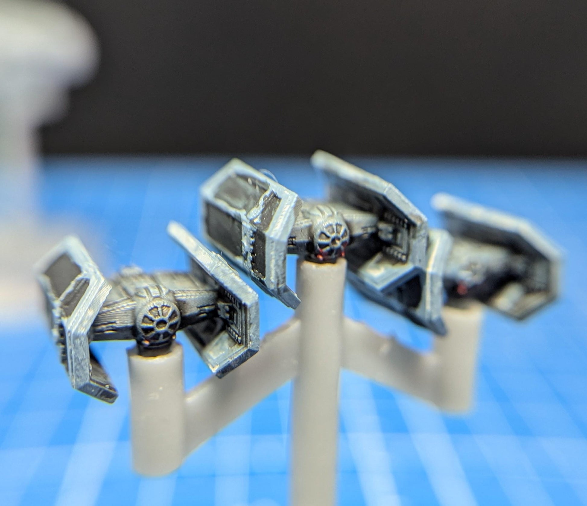 TIE Advanced X1 Starfighter Squadron (6) for Star wars armada or other miniatures games