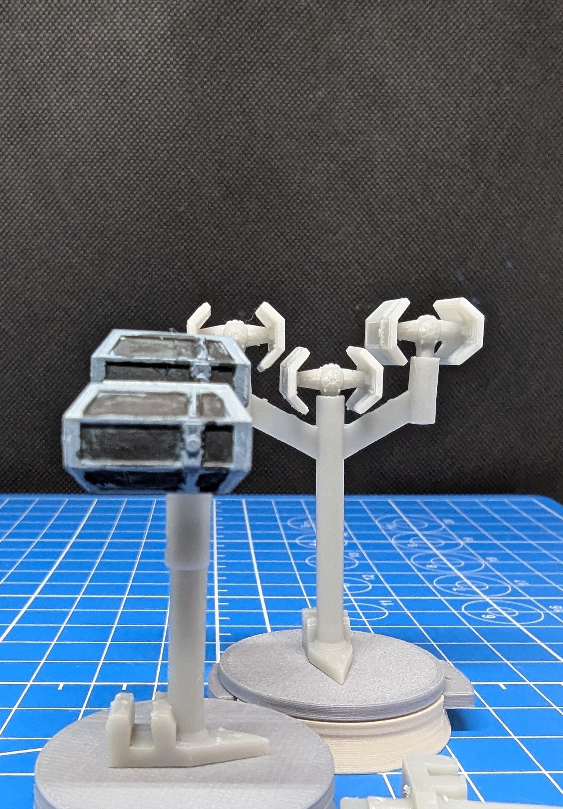 TIE Advanced X1 Starfighter Squadron (6) for Star wars armada or other miniatures games