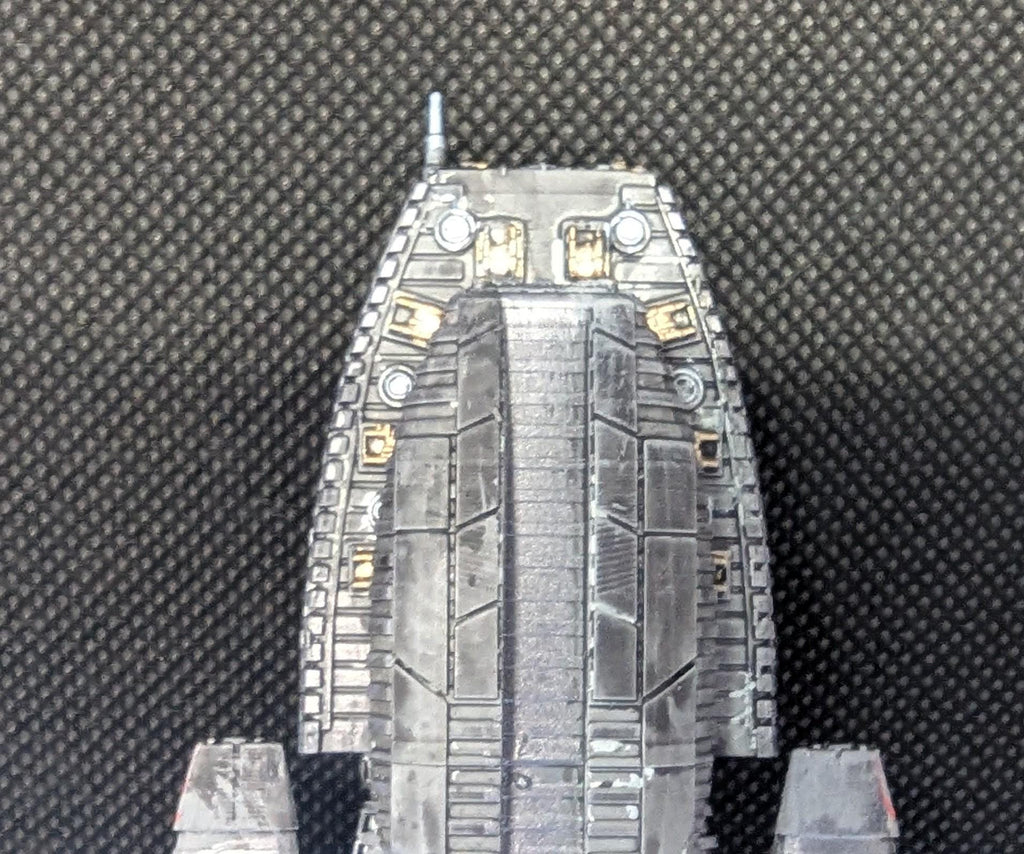 Colonial Jupiter Battlestar for Armada Legends or other miniatures games 145mm