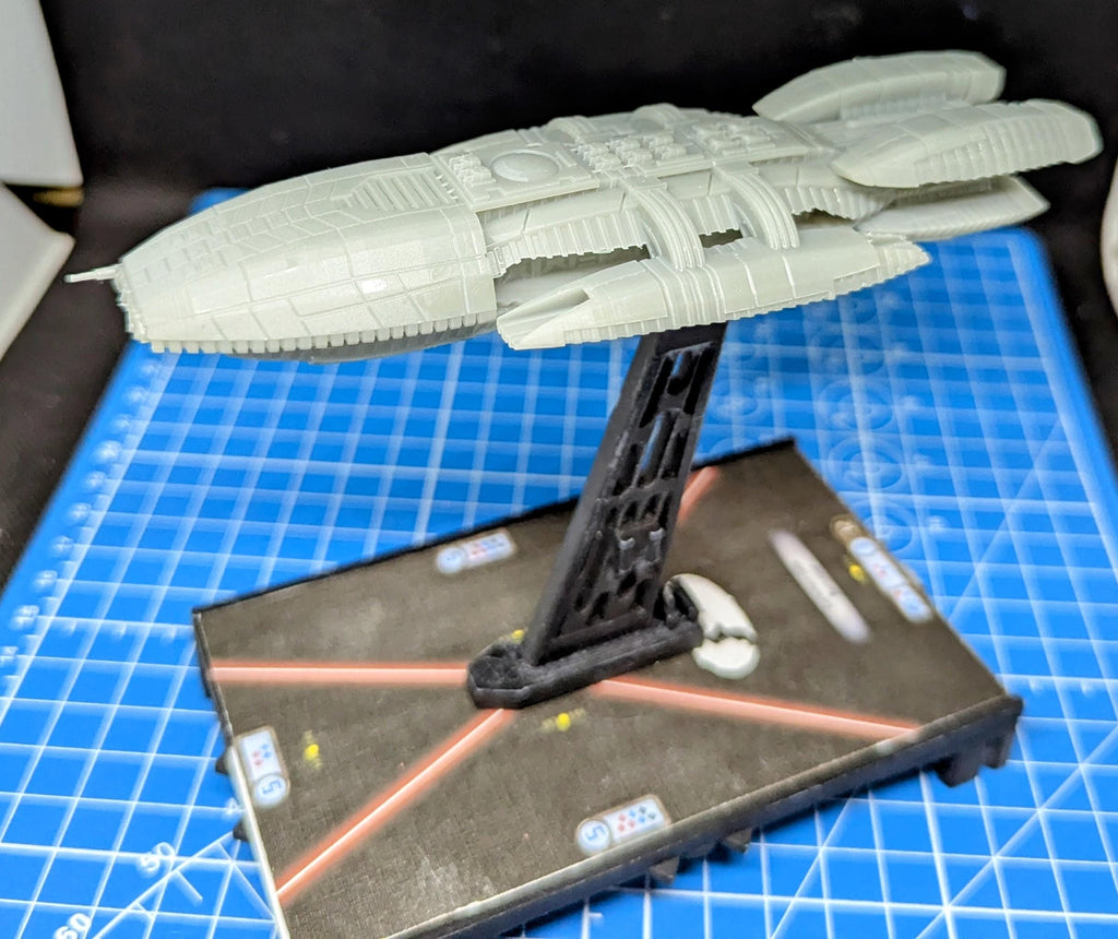 Colonial Jupiter Battlestar for Armada Legends or other miniatures games 145mm
