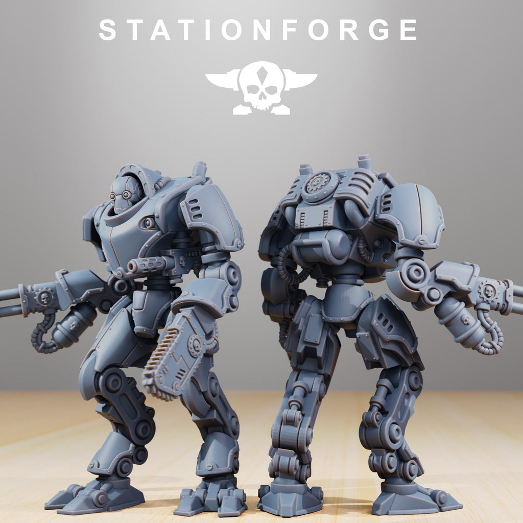 Scavenger Bracers Walkers from StationForge 32mm scale (2 Pack)