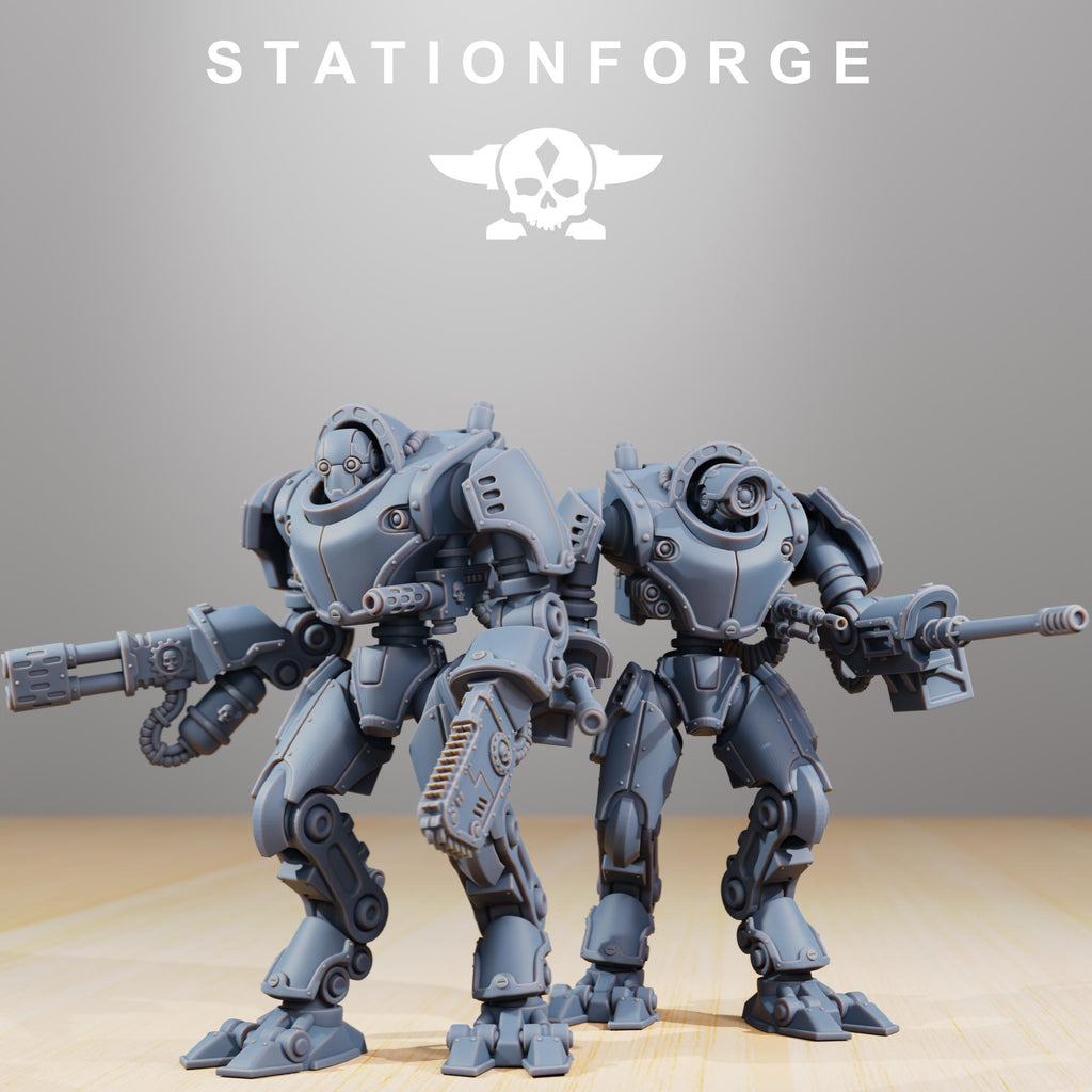 Scavenger Bracers Walkers from StationForge 32mm scale (2 Pack)