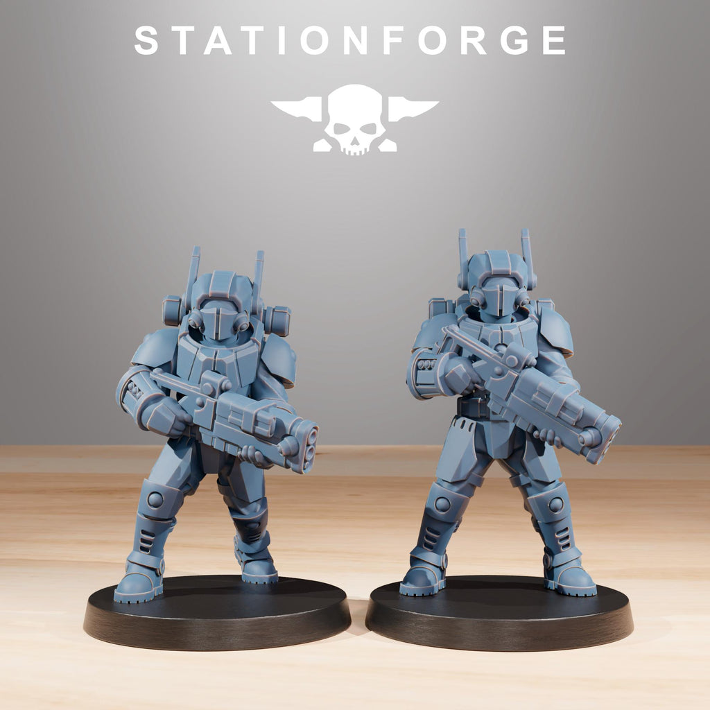 Tarion Clone Infatry pack from StationForge 32mm scale (10 Pack)