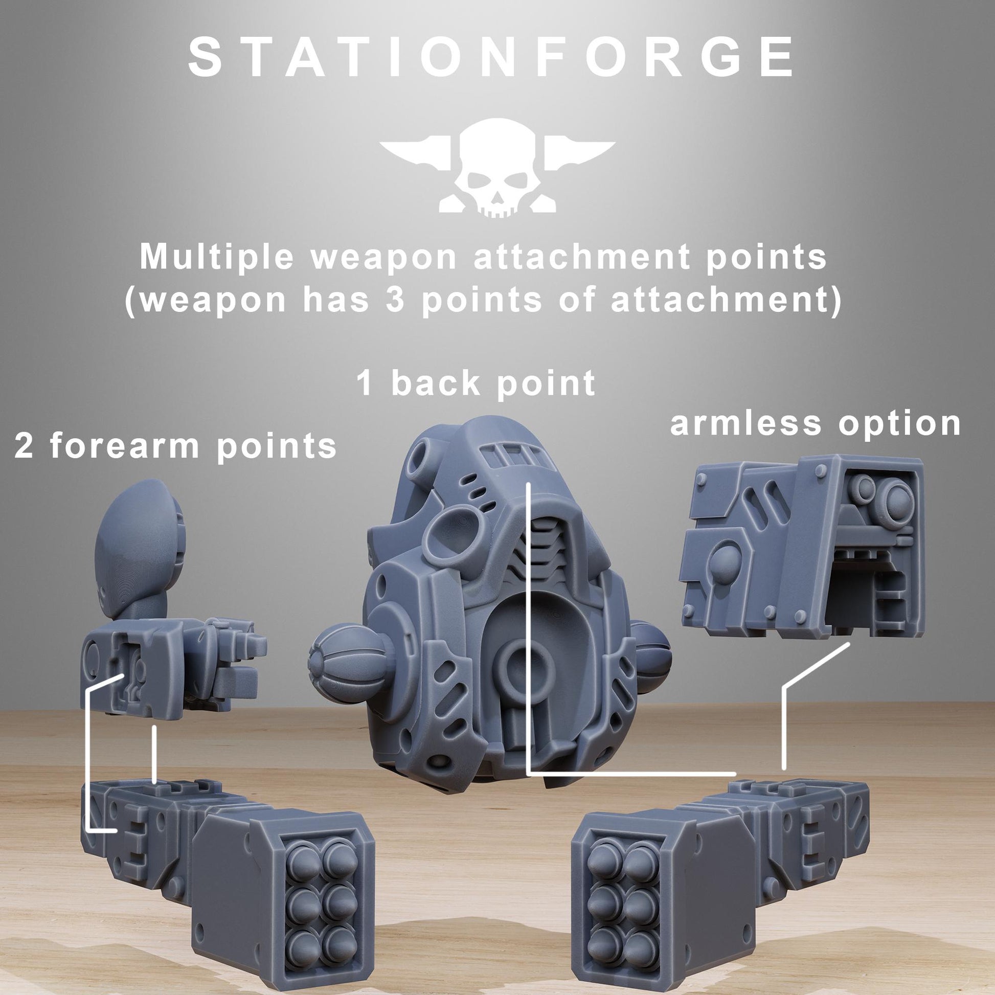 Tarion Strike Mech by StationForge 32mm scale 1-Pack