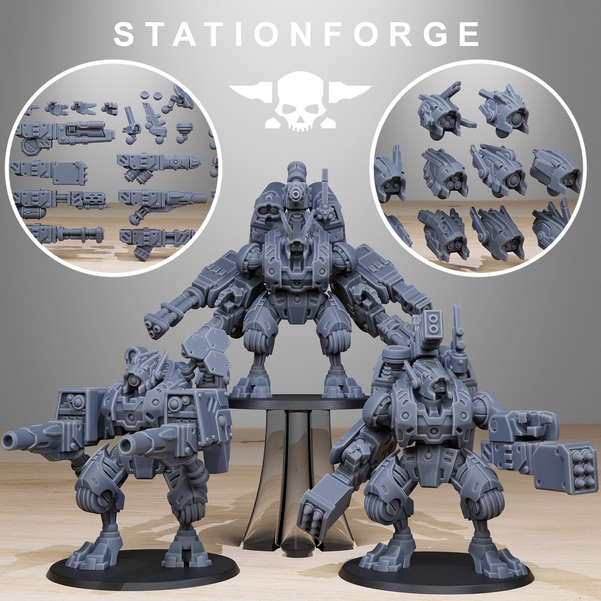 Tarion Strike Mech by StationForge 32mm scale 1-Pack