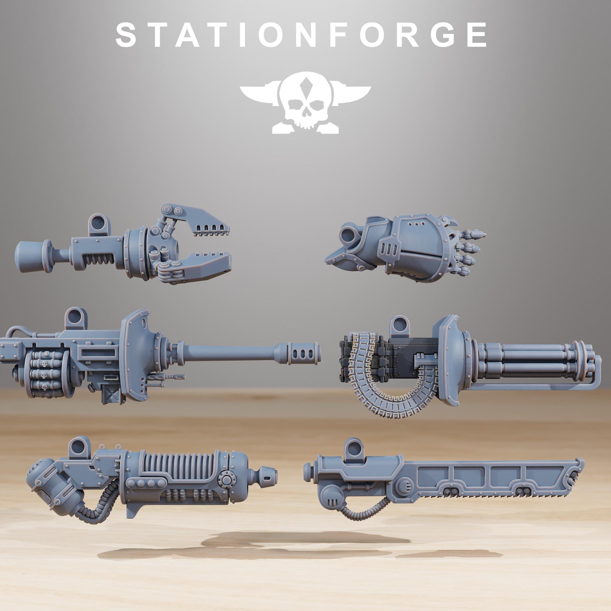 Scavenger Defender MK2 Mech Walker from StationForge 32mm scale