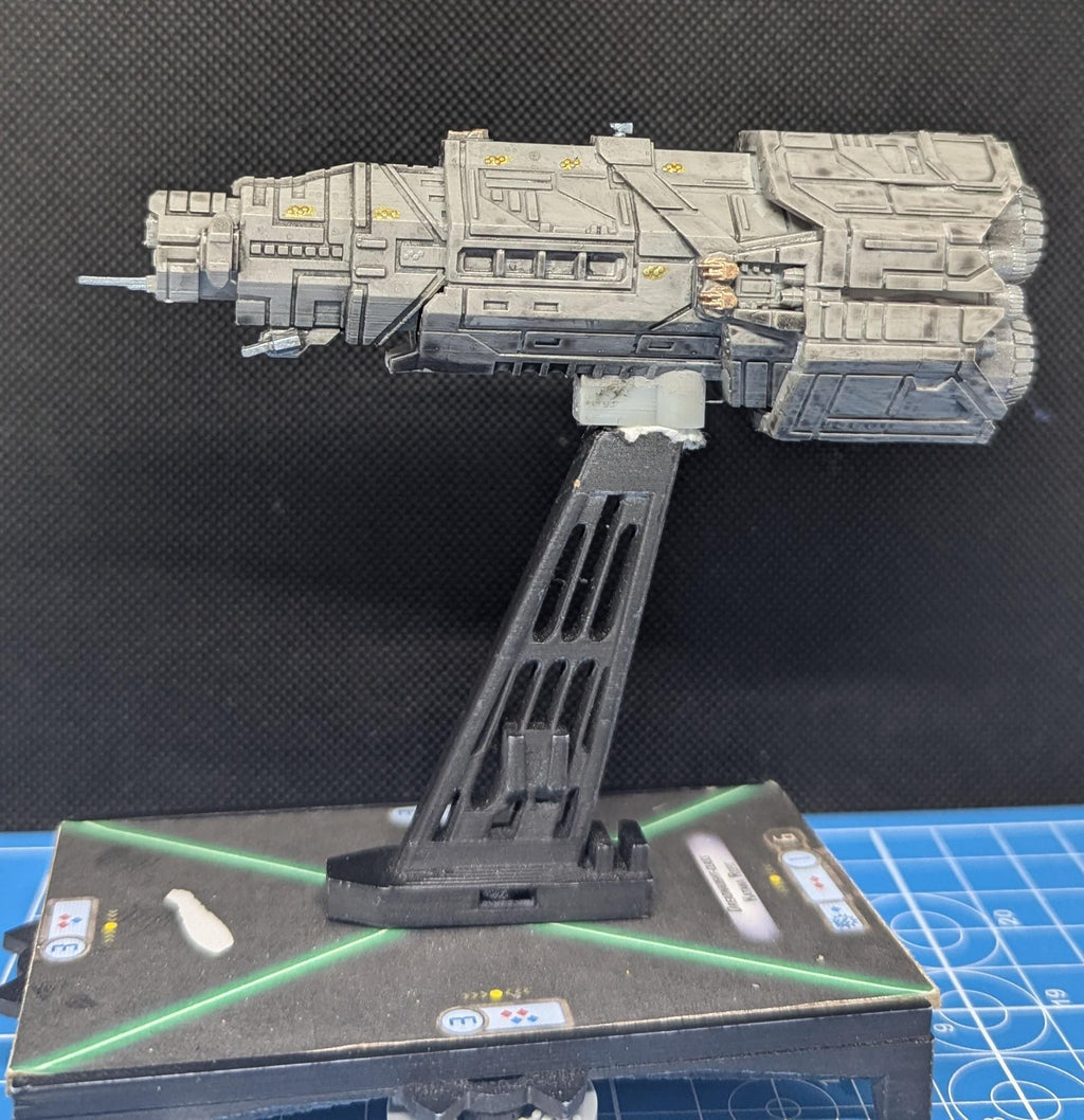 UNSC Halcyon-class Cruiser Miniature (117mm) for Halo Armada Homebrew