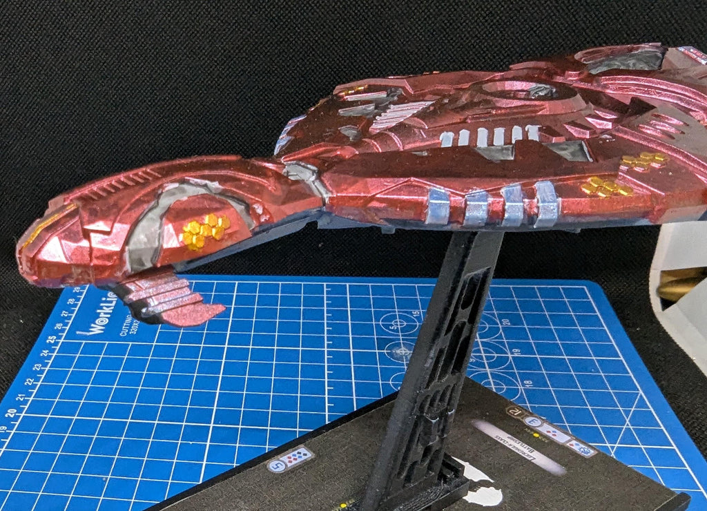 Covenant CCS Ket-pattern Battlecruiser for Halo Armada 179mm