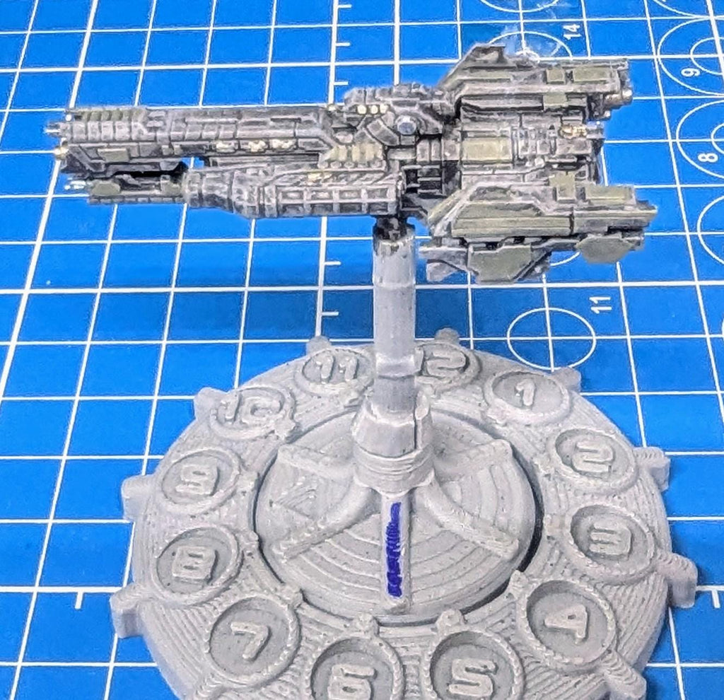 UNSC Charon-Class Frigate Miniature (53.9mm) - Halo Armada Homebrew