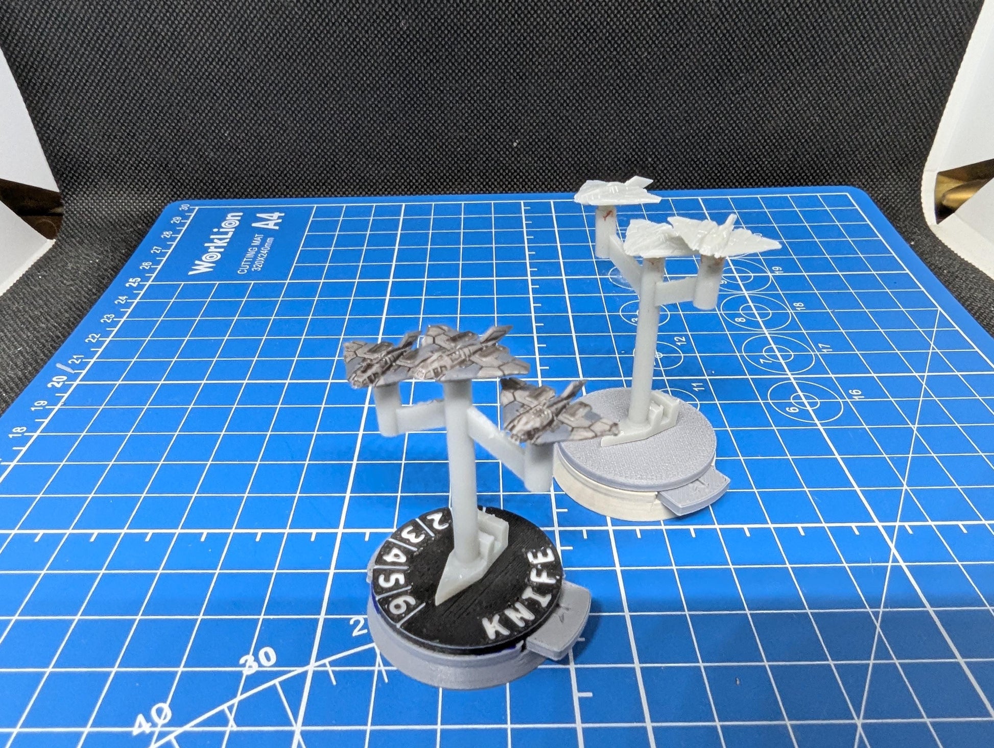 UNSC Longsword C-709 Fighter squadron (6) Halo Armada Homebrew or other miniatures games 18mm