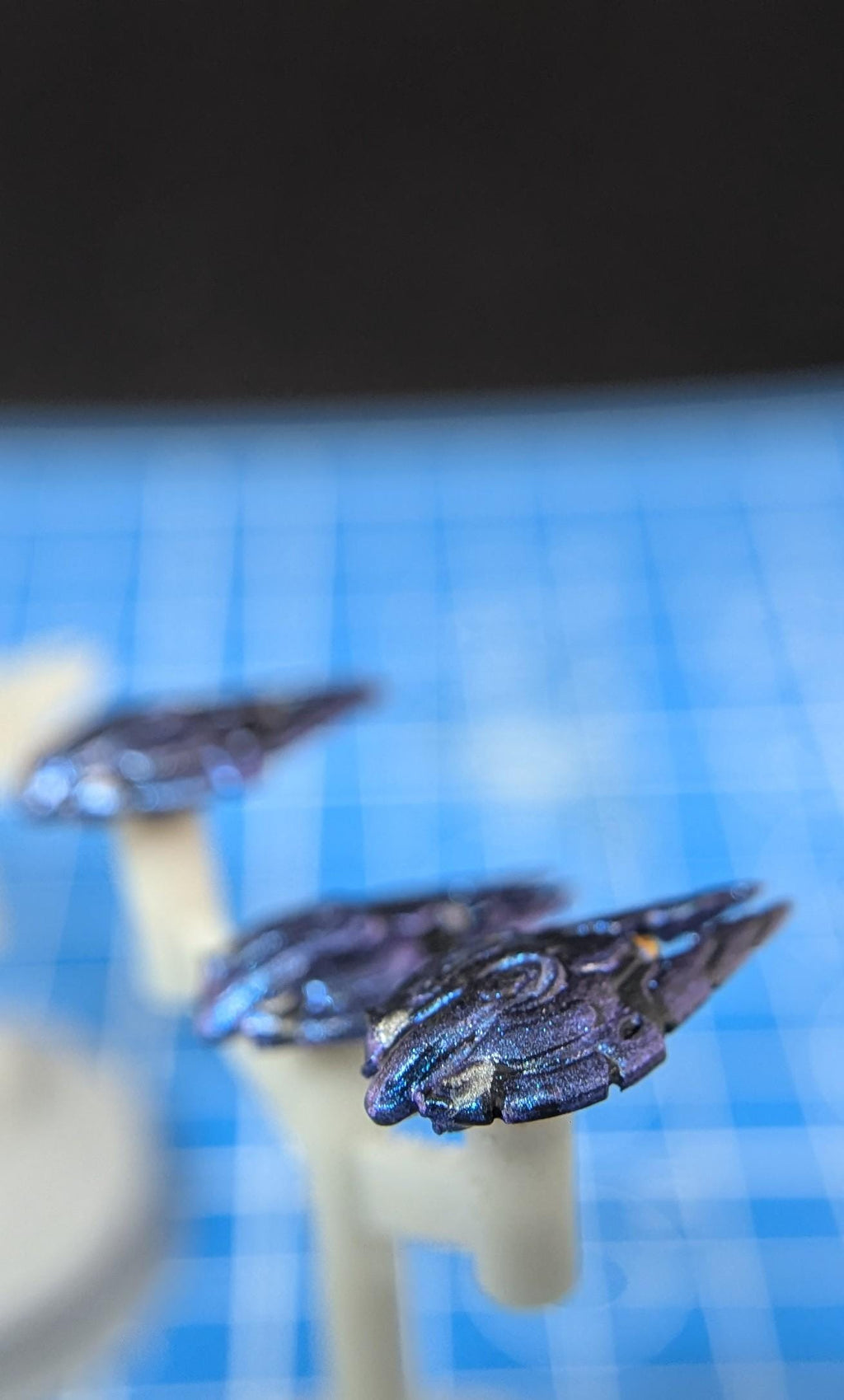 Covenant Seraph class fighter squadron (6) Halo Armada Homebrew or other miniatures games 18mm