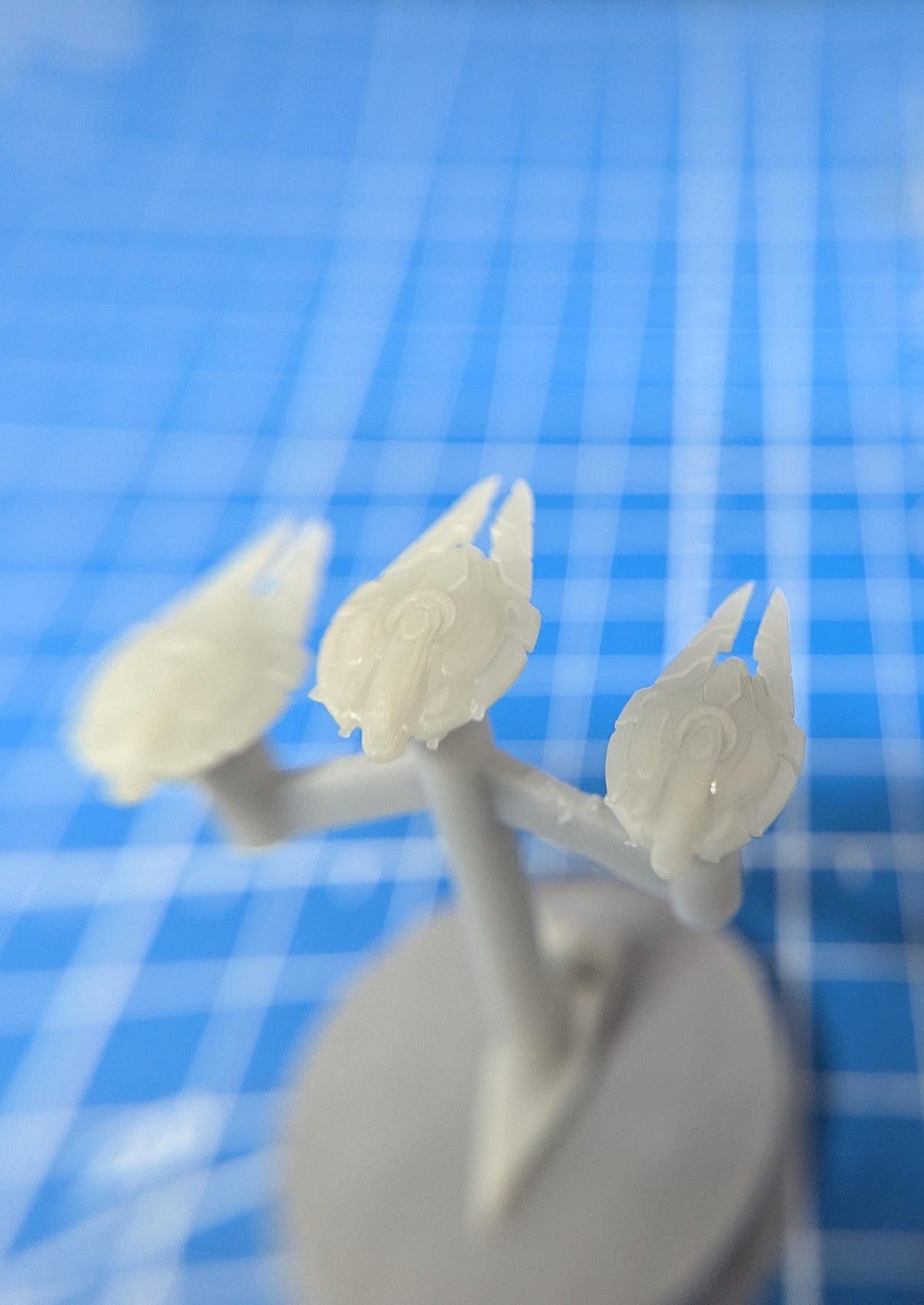 Covenant Seraph class fighter squadron (6) Halo Armada Homebrew or other miniatures games 18mm
