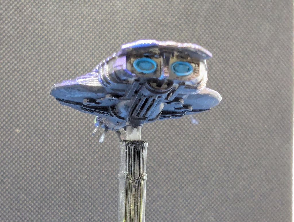 Covenant Zanar pattern CRS Light Cruiser 1:10000 scale for Halo Armada Homebrew or other miniatures games 54.7mm