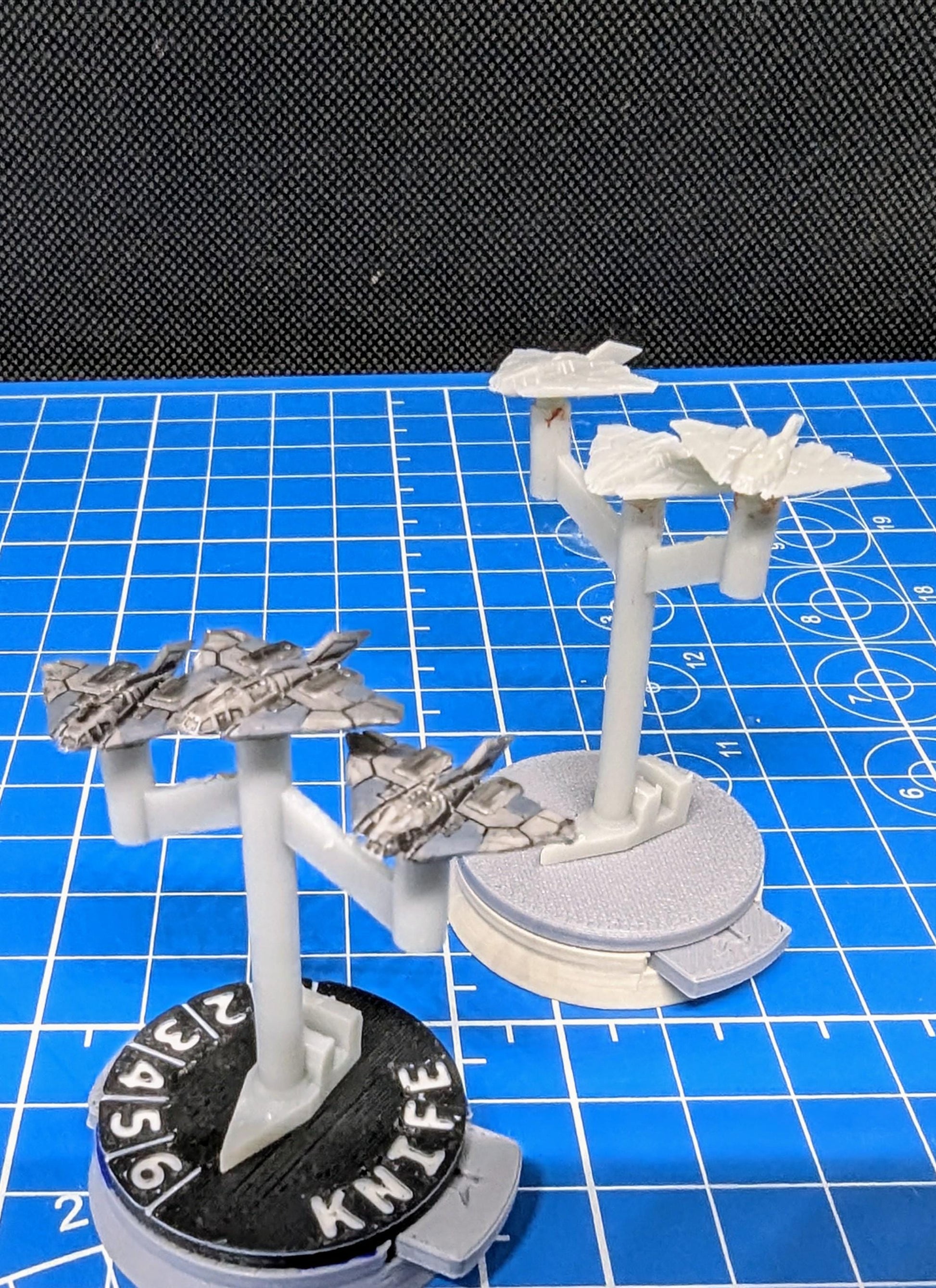 UNSC Longsword C-709 Fighter squadron (6) Halo Armada Homebrew or other miniatures games 18mm