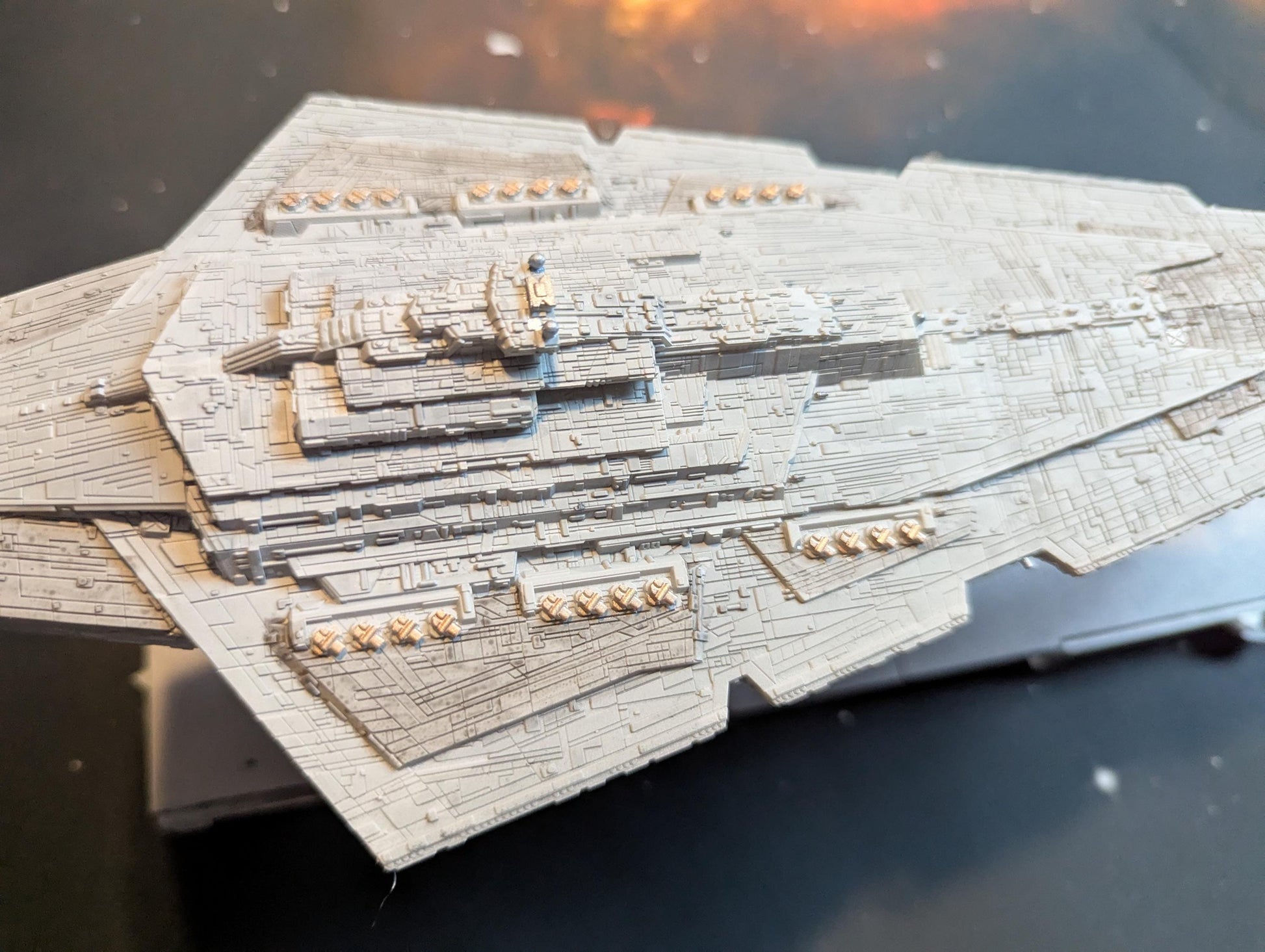 Imperial Bellator Star Dreadnought for Star Wars Armada 342mm