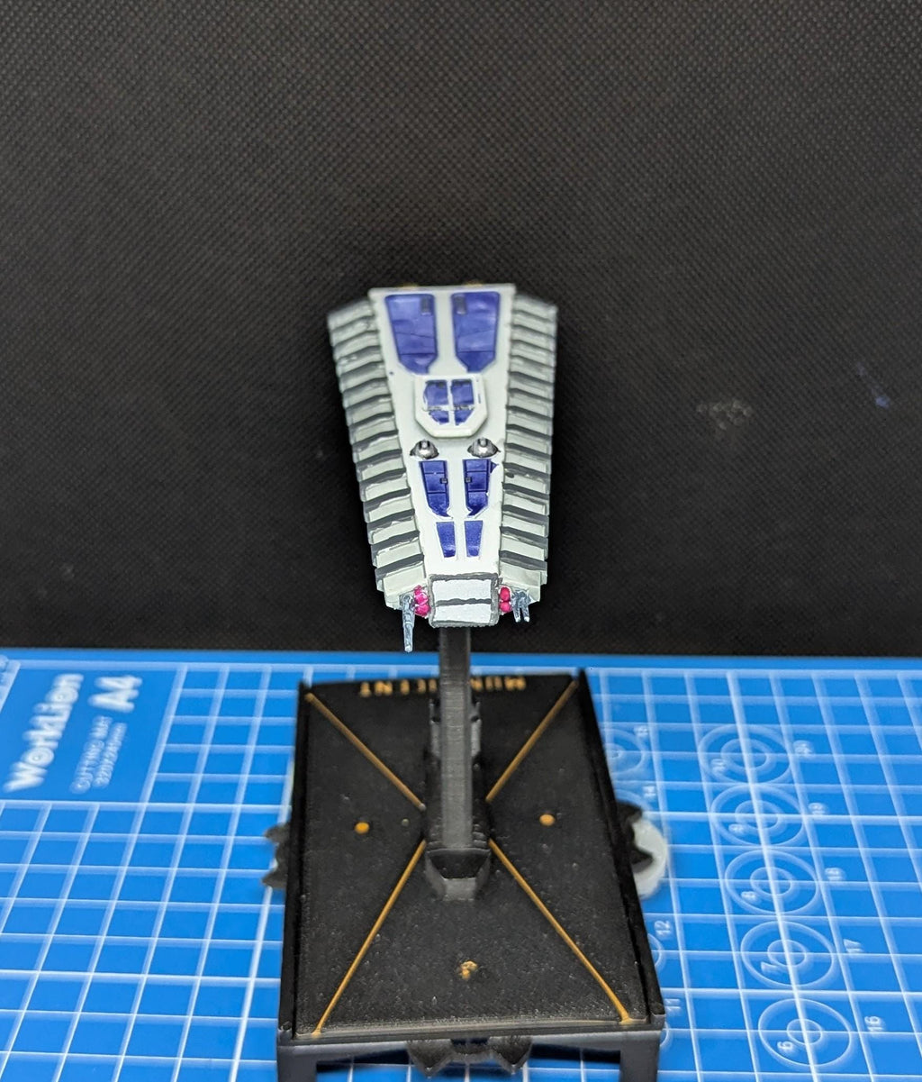 Earthforce Avenger-class Heavy Carrier for miniatures games like star wars armada 120mm