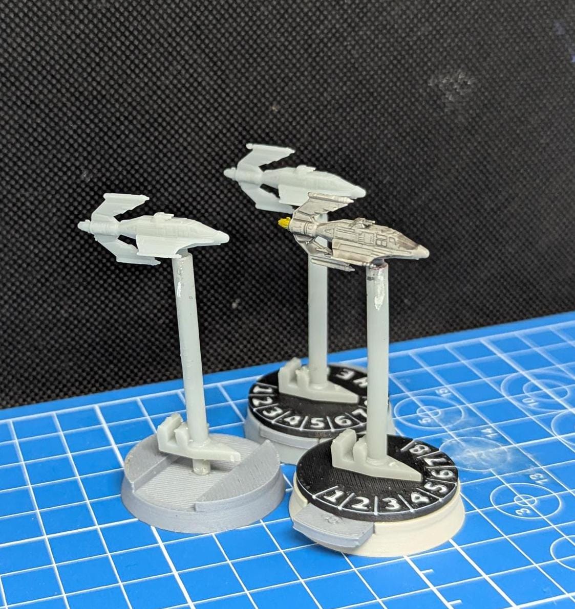 Scum GAT-12 Skipray BlastBoat Irregular Starfighter pack(3) for Star wars armada or other miniatures games