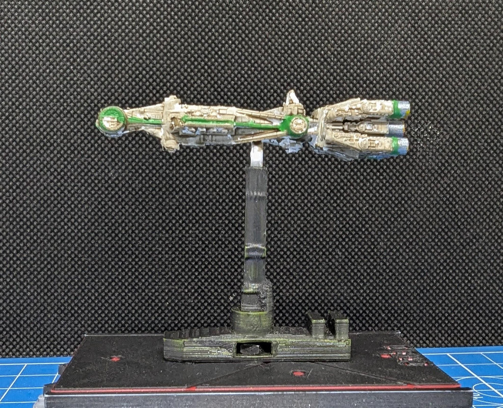 Rebel CR90 Corvette proxy for Star Wars Armada or other miniatures games 57mm