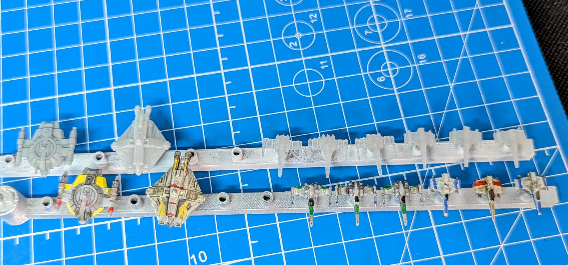 Rebels Fighter Squadron Reinforcement Pack 2 (8) squadrons for Star wars armada or other miniatures games