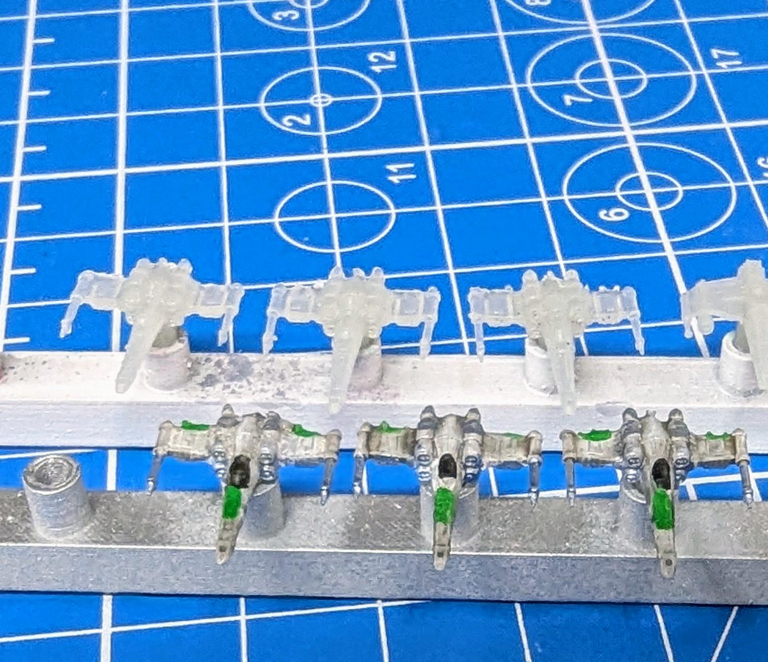 Rebels Fighter Squadron Reinforcement Pack 2 (8) squadrons for Star wars armada or other miniatures games