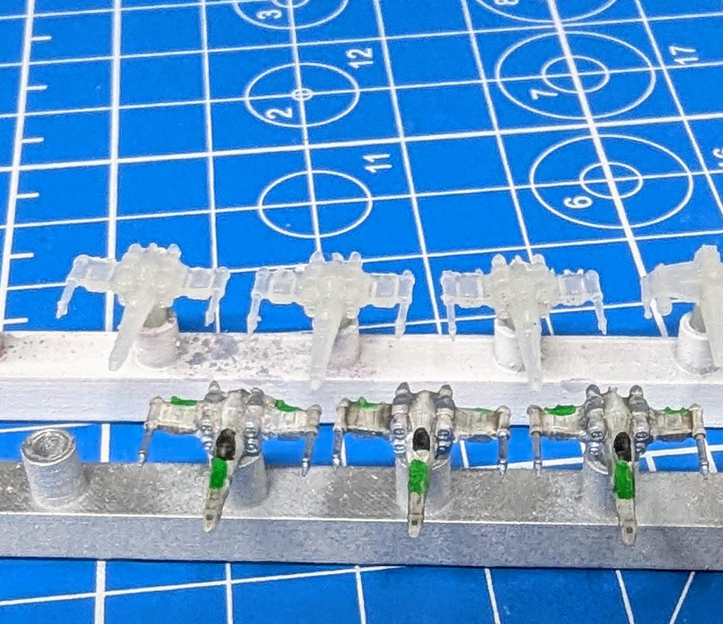 Rebels Fighter Squadron Reinforcement Pack 2 (8) squadrons for Star wars armada or other miniatures games