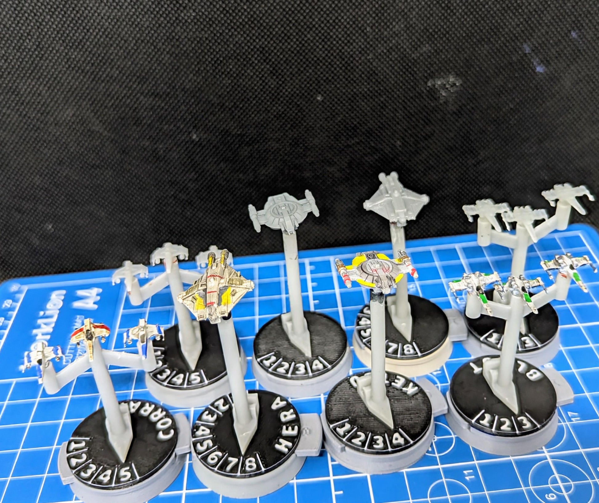 Rebels Fighter Squadron Reinforcement Pack 2 (8) squadrons for Star wars armada or other miniatures games