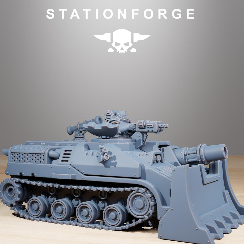 Socratis Vanguard Tank 32mm scale for Grimdark Future or other miniatures games