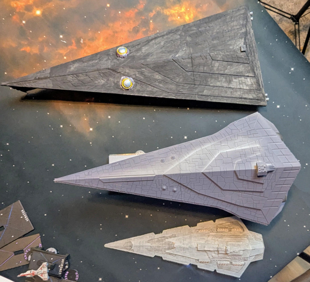 Dark Empire Sovereign Super Star Destroyer for Star Wars Armada 416mm
