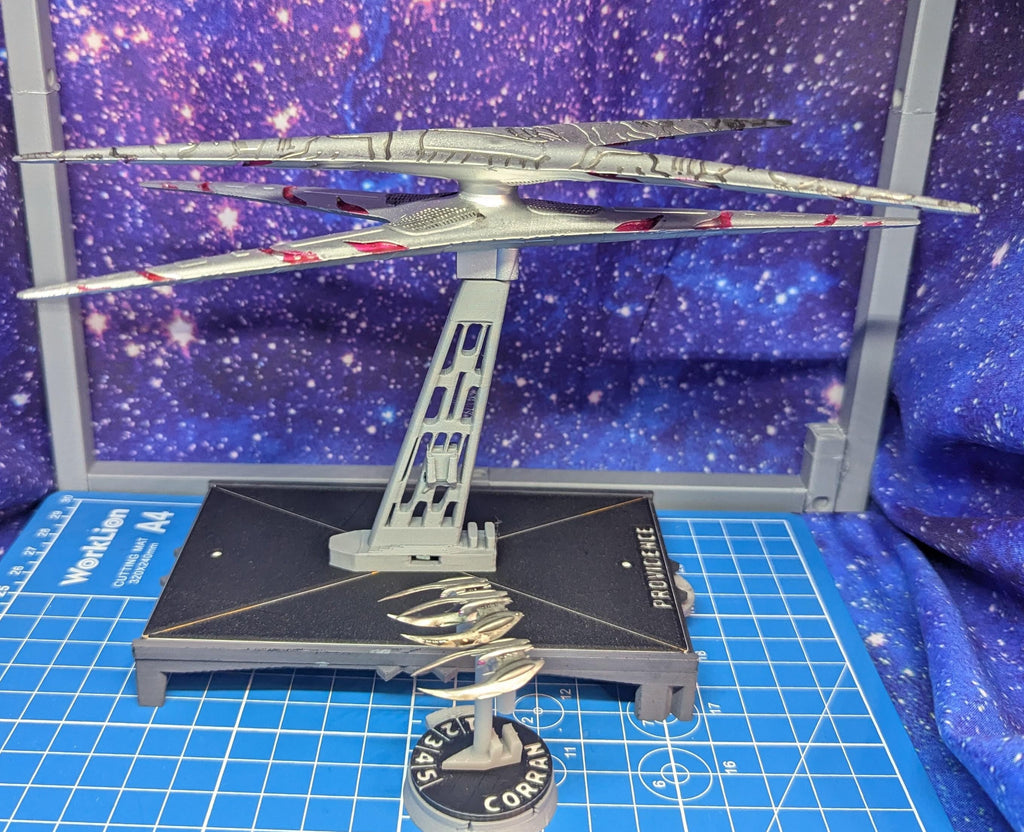Cylon fleet Basestar type D carrier for Armada Legends or other miniatures games 210mm