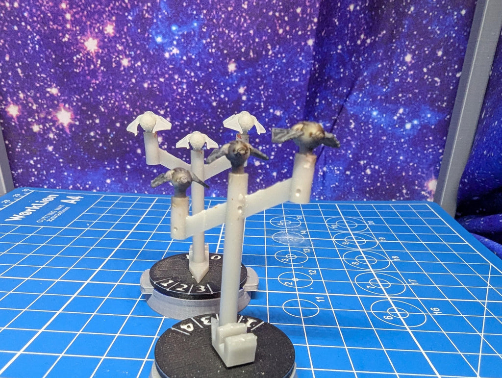 Imperial Tie Striker Squadron (6) for Star wars armada scale games