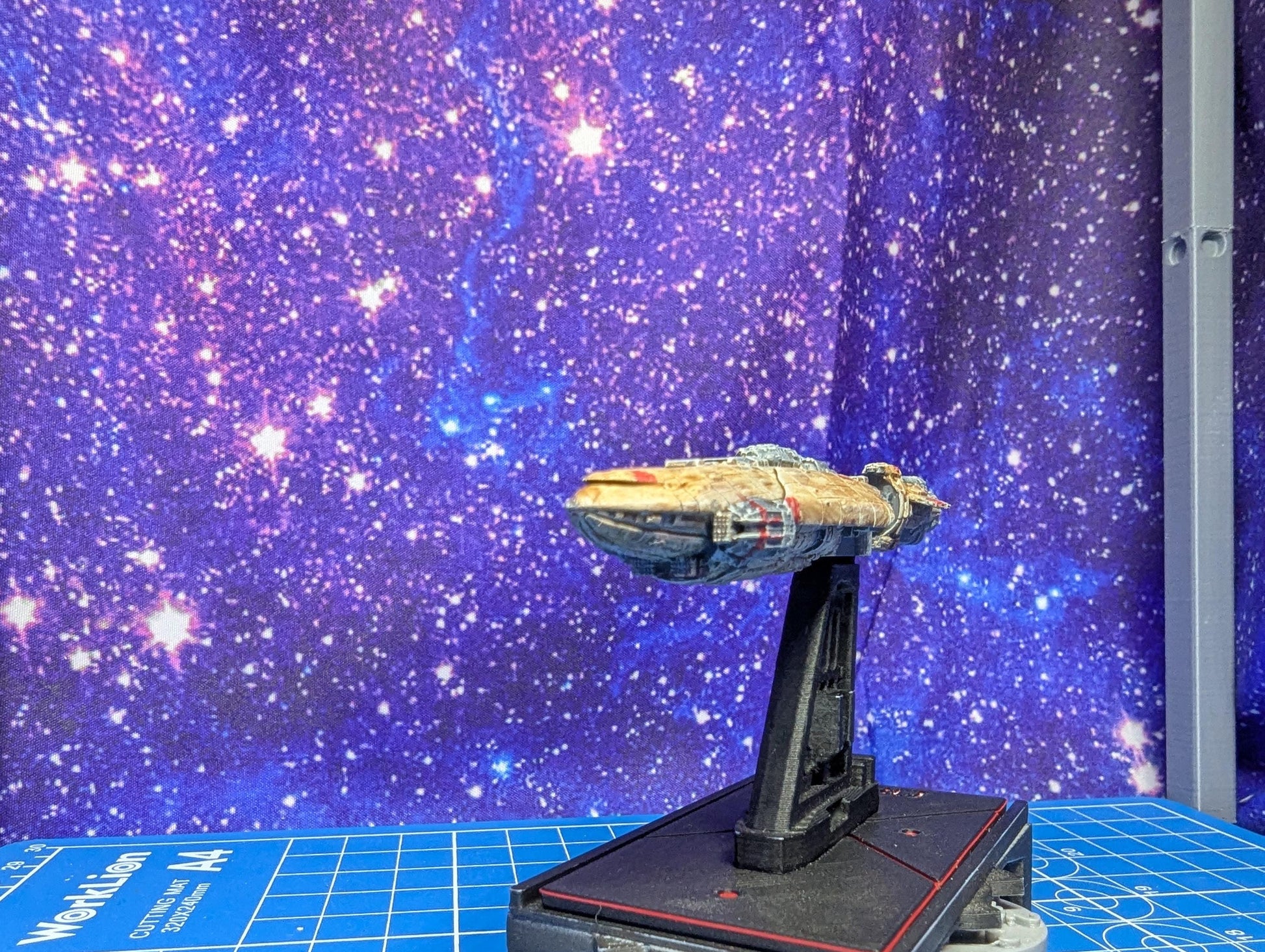 Rebel alliance MC-30f Missile Frigate for Star Wars Armada or other miniatures games 120mm