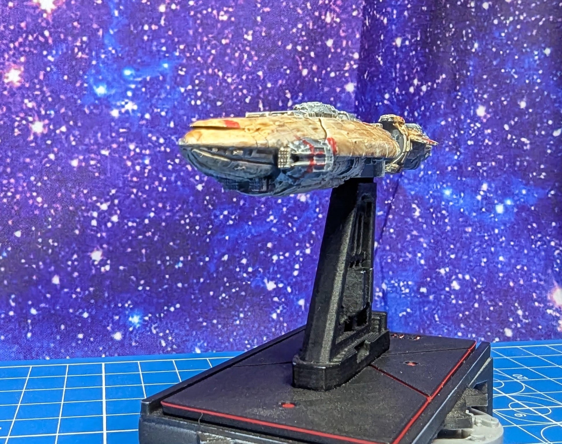 Rebel alliance MC-30f Missile Frigate for Star Wars Armada or other miniatures games 120mm