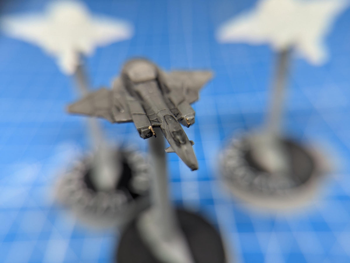 UNSC Winter-class Prowler stealth squadron (3) Halo Armada Homebrew or other miniatures games 30mm