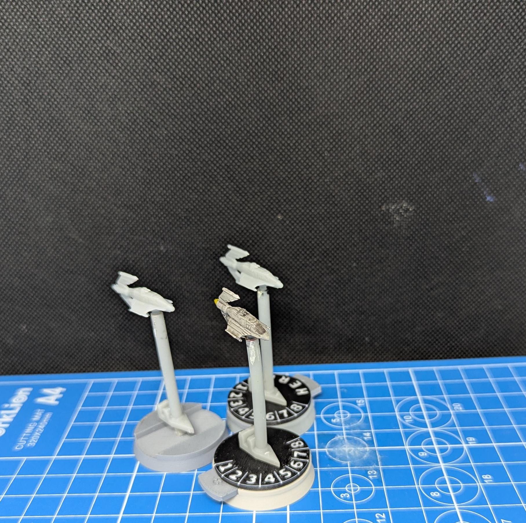 Scum GAT-12 Skipray BlastBoat Irregular Starfighter pack(3) for Star wars armada or other miniatures games